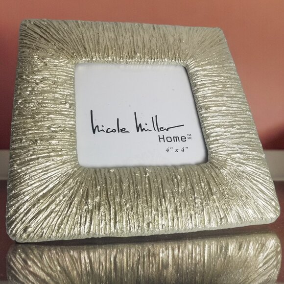 4 X 4 Silver Photo Frame Nicole Miller Home - Picture 10 of 16